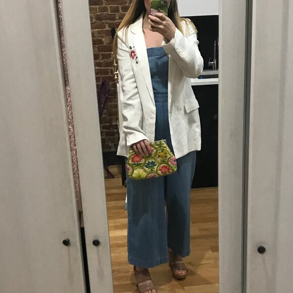 Reformation White Linen Blazer - Picture 6 of 6